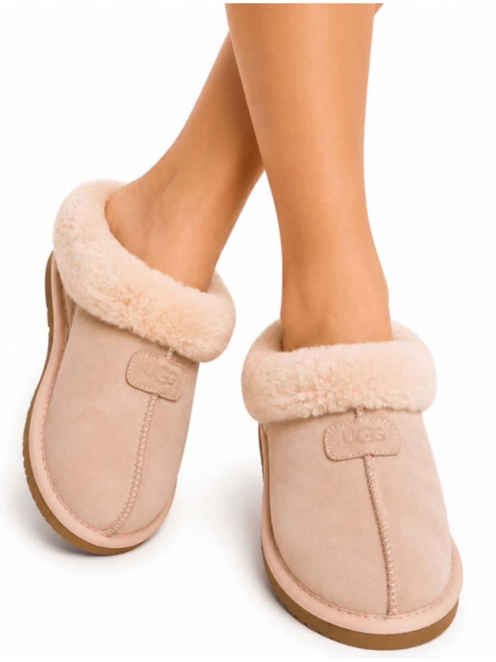 Women's UGG Tazzette Slippers in Light Pink 9 - Picture 1 of 9